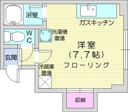 麻生駅 徒歩10分 2階の物件間取画像